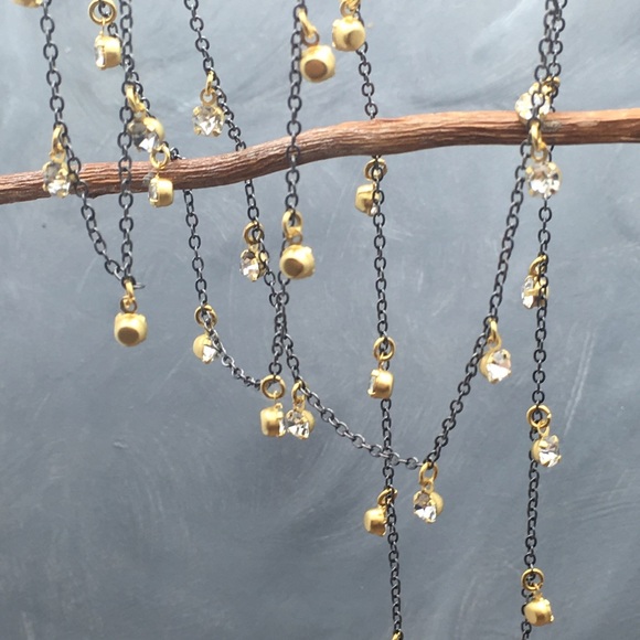 Sold out Host Pick long necklace with crystals - Picture 3 of 4