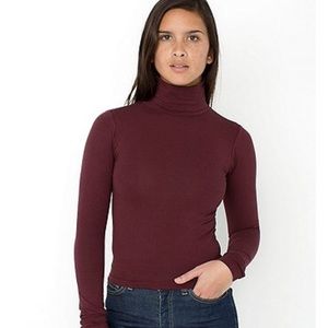 Burgundy Turtle neck