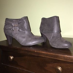Grey Ankle Boots