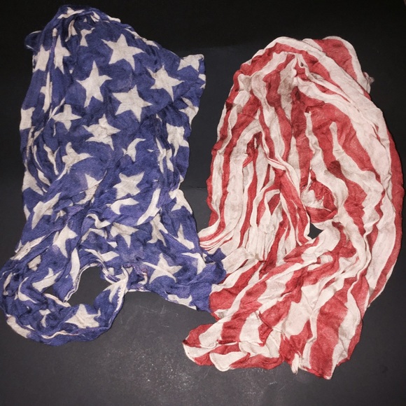 American Flag Light Scarf