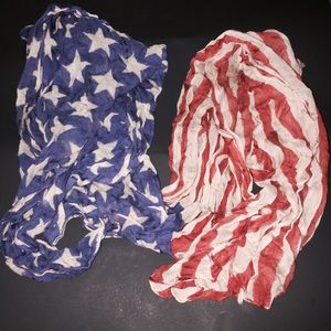 American Flag Light Scarf