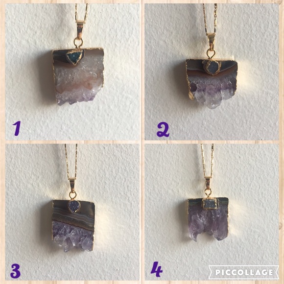 **Available in new listing**☮Gorgeous Amethyst Necklace! - Picture 3 of 4