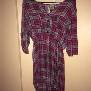 Plaid dress
