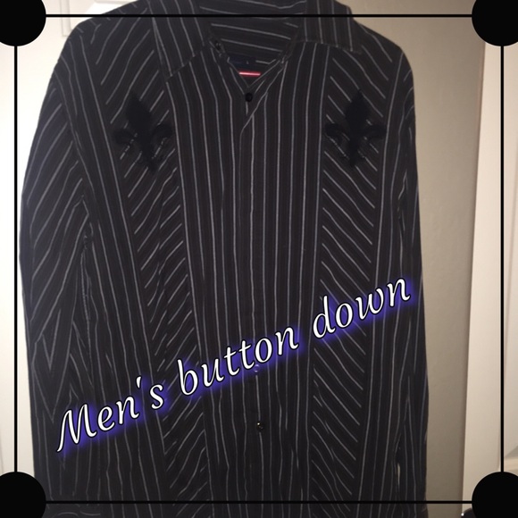 Men's Wearhouse Other - Men's Wearhouse button down Fleur de Lis