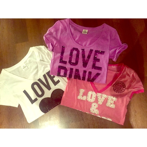 Victoria's Secret PINK shirts