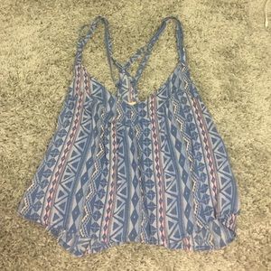 Hollister Printed Tank Top