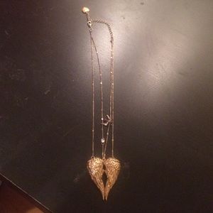 Betsy Johnson gold necklace
