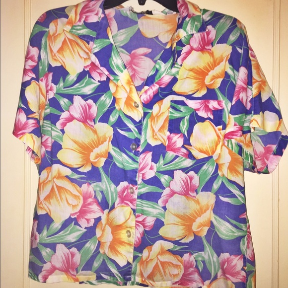 Vintage Diane Von Furstenberg button up shirt