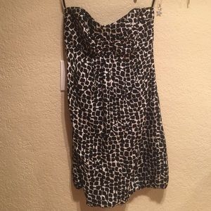 Black and white dress