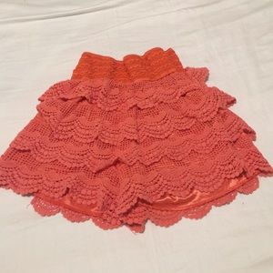 Lace shorts