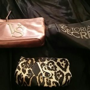 Victoria secret bundle of make up bags
