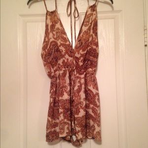 BOHO Halter Festival Romper