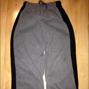 Grey sweatpants