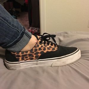 Cheetah print Vans Shoes