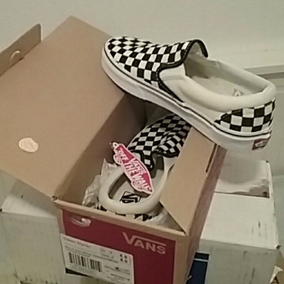 Classic checkerboard slip-on Vans