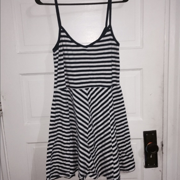 Striped Skater Dress
