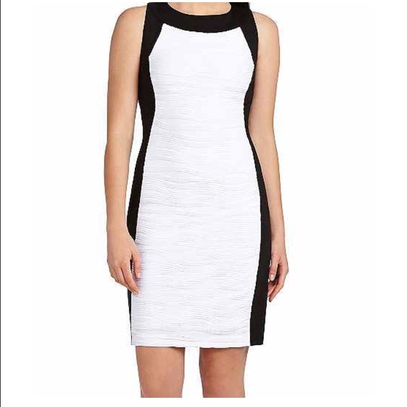 Calvin Klein Colorblock  Sheath Dress - Picture 1 of 3