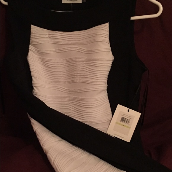 Calvin Klein Colorblock  Sheath Dress - Picture 3 of 3