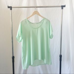 Lush Short Sleeved Blouse