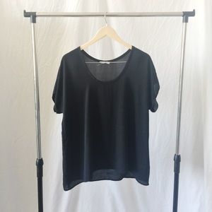 Lush Short Sleeved Blouse