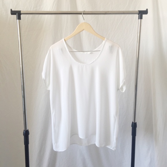 Lush Short Sleeved Blouse