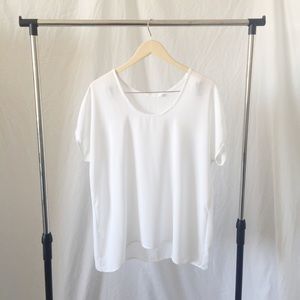 Lush Short Sleeved Blouse