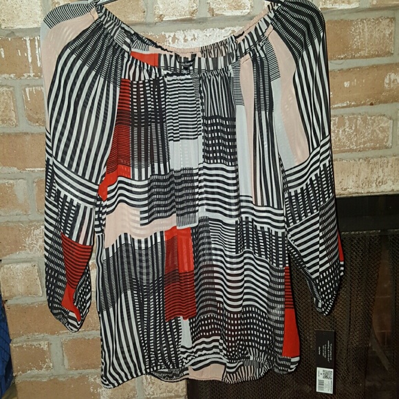 Uptown design sheer top