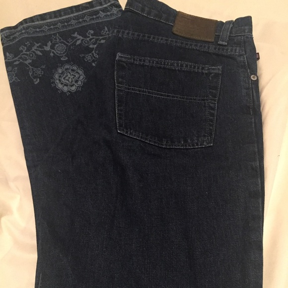 Ralph's Lauren tattoo jeans