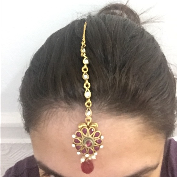 Gold and red Indian earnings- SOLD - Picture 3 of 4