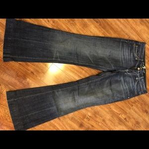 Seven for all mankind dojo wide leg jeans