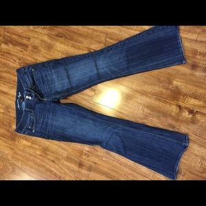 American Eagle artist flare jeans
