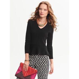 Banana Republic Peplum Sweater