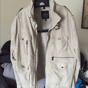 Express men's faux leather jacket