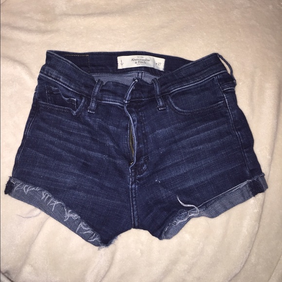 Abercrombie & Fitch Pants - Abercrombie & Fitch High Rise Jean Shorts