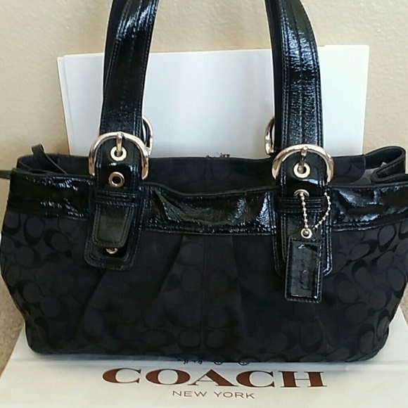 SOLD! Coach Black Everyday Purse