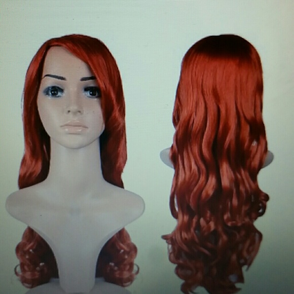 Beautiful Red Cosplay Wig 32 inches!!
