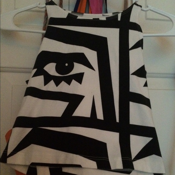 KESH eye crop top
