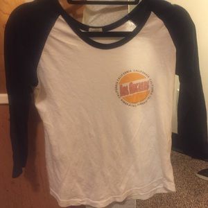 brandy melville john galt baseball tee small