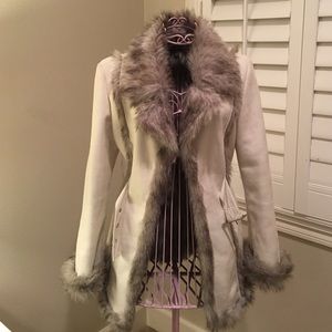 Bebe fur coat