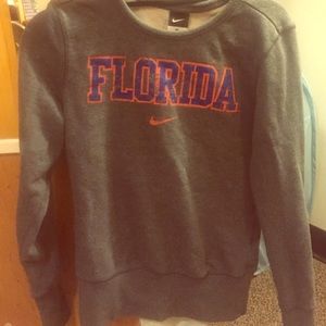 nike florida crewneck small