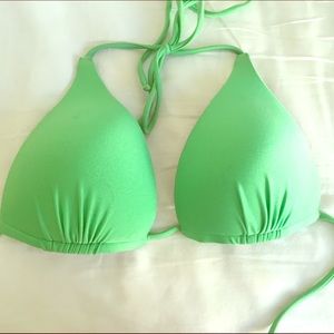 Brand new lime green Luli Fama push up bikini