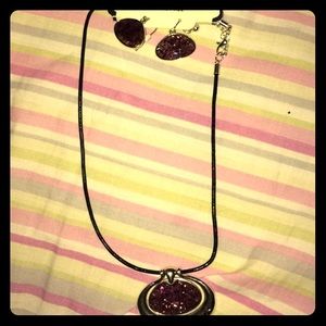 Croft and barrow nickel free earrings and necklace