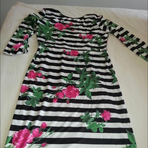 ☀️SummerSale☀️Sexy Striped Bodycon Dress - Picture 3 of 3