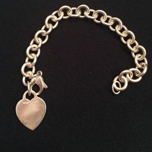 Heart tag Tiffany's bracelet
