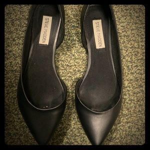 Steve Madden black size 7 flats