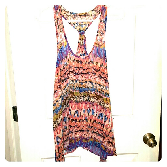Racerback tank top