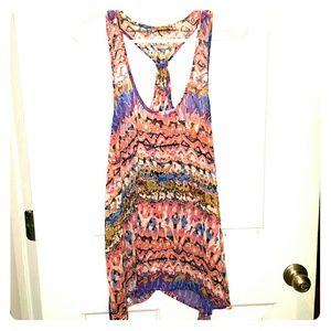 Racerback tank top
