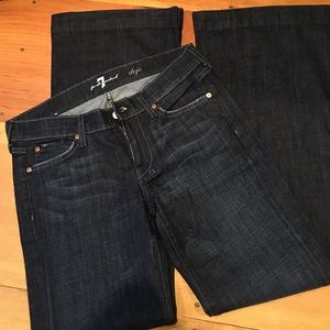 7 for all mankind Dojo jeans dark Sz 27