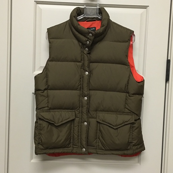 J CREW Down vest