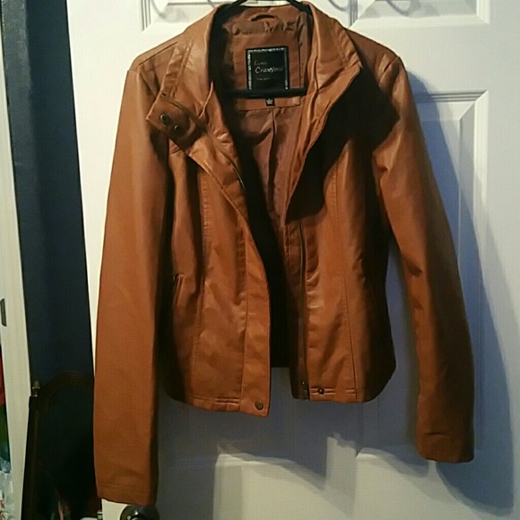 Lane Crawford Faux Leather Jacket